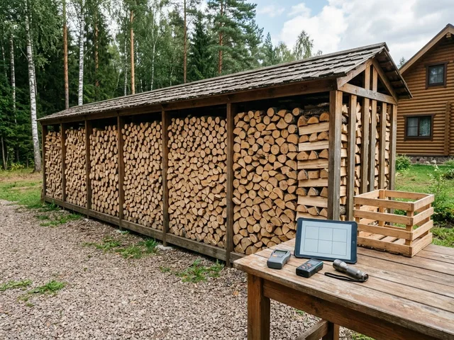 Абонемент «дровник под контролем» в Звенигороде